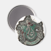 Aimant Harry Potter | Slytherin Crest - Vintage (Recto/Verso)
