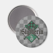 Aimant Harry Potter | Slytherin QUIDDITCH™ Crest (Recto/Verso)