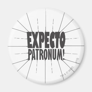 Aimant Harry Potter Spell   ATTENDEZ PATRONUM™ !