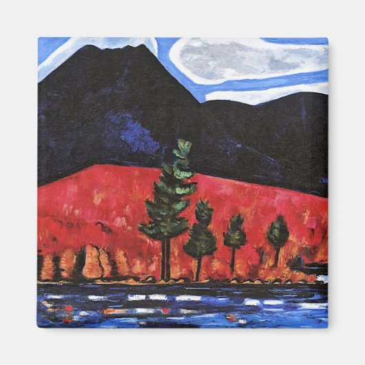 Aimant Hartley - Mont Katahdin, Maine, États-Unis (Devant)