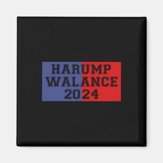 Aimant Harump Walance 2024 Shirt Harris Trump Wheimer Van (Devant)