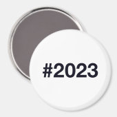 Aimant Hashtag 2023 (Recto/Verso)