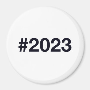 Aimant Hashtag 2023