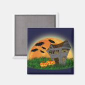 Aimant Haunted House Halloween (Recto/Verso)