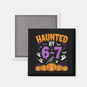 Aimant Haunted Par 67 Drôle Halloween Costume de nouveaut (Recto/Verso)