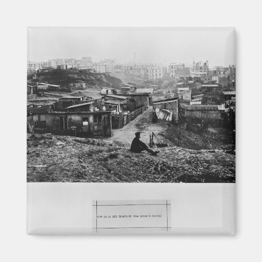 Aimant Haut de la rue Champlain Paris, 1858-78 (Devant)