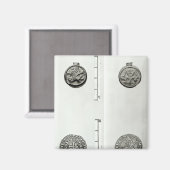 Aimant Haut : Pièce gauloise de l'univers des Remes (Recto/Verso)