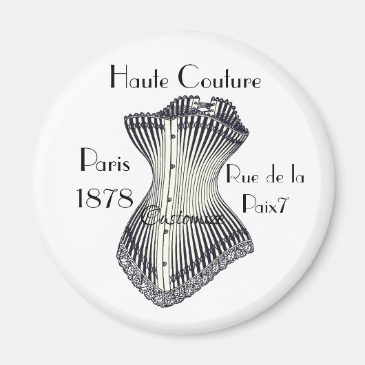 Aimant Haute Couture Corset Thunder_Cove (Devant)