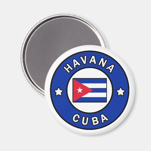 Aimant Havane Cuba (Recto/Verso)