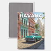 Aimant Havane Cuba (Recto/Verso)
