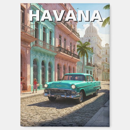 Aimant Havane Cuba (Recto)
