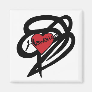 Aimant hawaïen de coeur