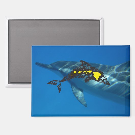 Aimant Hawaii Dolphin (Recto/Verso)