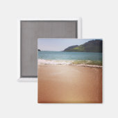 Aimant Hawaii Kauai Beach Photographie océanique (Recto/Verso)