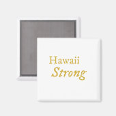 Aimant Hawaii Strong (Recto/Verso)