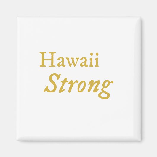 Aimant Hawaii Strong (Devant)