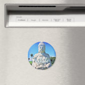 Aimant Hawaii Tropical Buddha Photo Exhale Citation Scrip (In Situ (Lave-vaisselle))