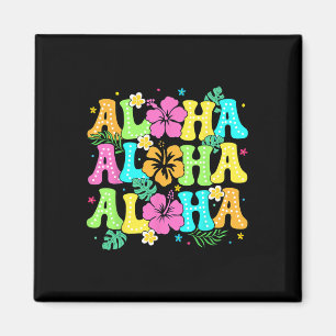 Aimant Hawaiian Aloha Tropical Luau Costume Party Hawaii