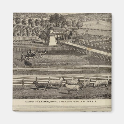 Aimant Hawkins, Résidences Mayes (Devant)