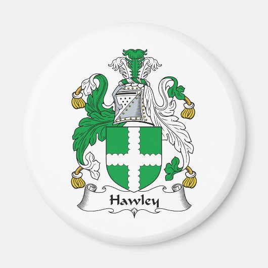 Aimant Hawley Family Crest (Devant)