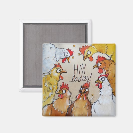 Aimant Hay Ladies ! (Recto/Verso)