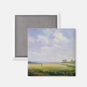 Aimant Haymaking, 1838 (huile sur toile) (Recto/Verso)