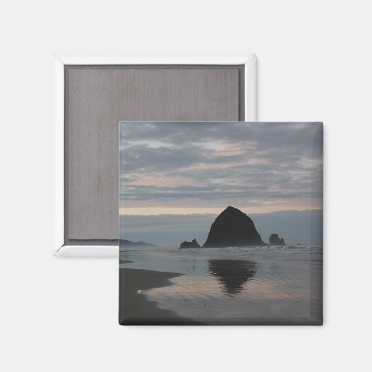 Aimant Haystack Rock à Cannon Beach (Recto/Verso)