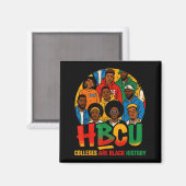 Aimant Hbcu Colleges Are Black History African American M (Recto/Verso)