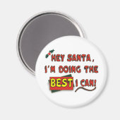 Aimant Hé Père Noël ! (Recto/Verso)