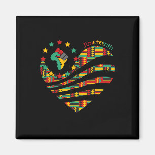 Aimant Heart Black History Afro American African Freedom