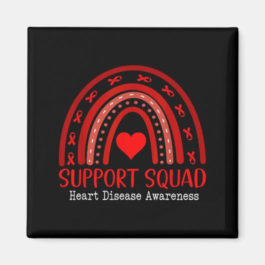 Aimant Heart Disease Awareness Month Open Heart Diseases (Devant)