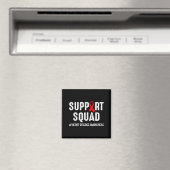 Aimant Heart Disease Warrior Support Squad Heart Disease (In Situ (Lave-vaisselle))