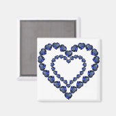 Aimant Heart Sapphire Gemstone (Recto/Verso)