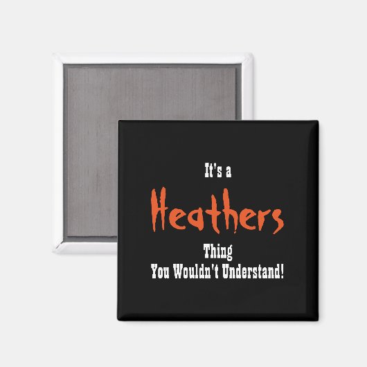 Aimant Heathers (Recto/Verso)