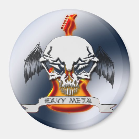 Aimant Heavy metal (Devant)