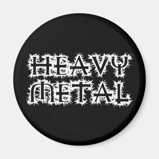 Aimant Heavy metal (Devant)