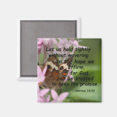 Aimant Hébreux 10:23 (Recto/Verso)