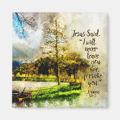 Aimant Hébreux 13:5 Je ne vous quitterai jamais ni ne vou (Devant)