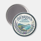 Aimant Hébrides Royaume-Uni (Recto/Verso)