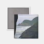 Aimant Heceta Head Lighthouse & Sea Lions, OU (Recto/Verso)