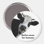 Aimant Heifer.news pour les humains (Recto/Verso)