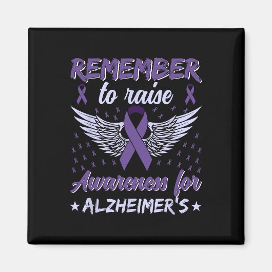 Aimant Heimerheimer Blessure cérébrale Design Purple Heim (Devant)
