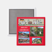 Aimant Helen, Géorgie (Recto/Verso)