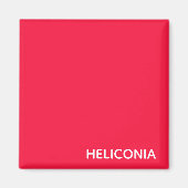 Aimant Heliconia red color (Devant)