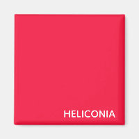 Heliconia red color