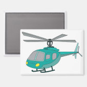 Aimant Hélicoptère (Recto/Verso)