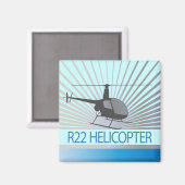 Aimant Hélicoptère (Recto/Verso)