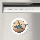 Aimant Hélicoptère de dessin (In Situ (Lave-vaisselle))