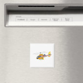 Aimant Hélicoptère de dessin (In Situ (Lave-vaisselle))