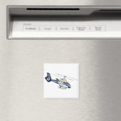 Aimant Hélicoptère de dessin (In Situ (Lave-vaisselle))